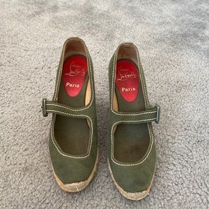 Christian Louboutin Espadrilles, Size 36